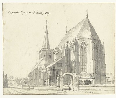 Große Kirche in Sonsbeck von Jan de Beijer
