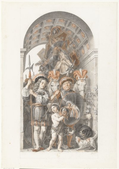 Allegorischer Triumphzug für den Statthalter Friedrich Heinrich von Jan de Bray
