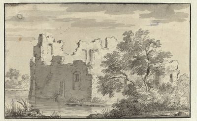 Ruine von Huis te Foreest oder Oosterwijk von Jan van Aken (attributed to)