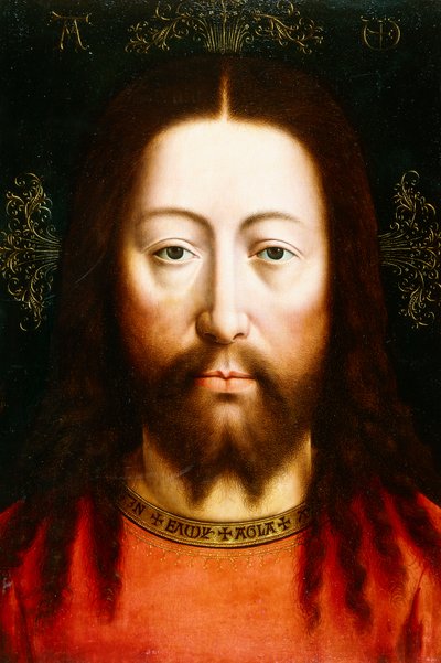 Ein Triptychon mit Christus als Salvator Mundi von Jan van Eyck