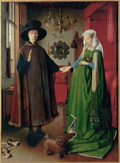 Porträt von Giovanni Arnolfini und seiner Frau, ehemals bekannt als 