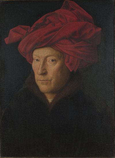Porträt eines Mannes Selbstporträt, 1433 von Jan van Eyck