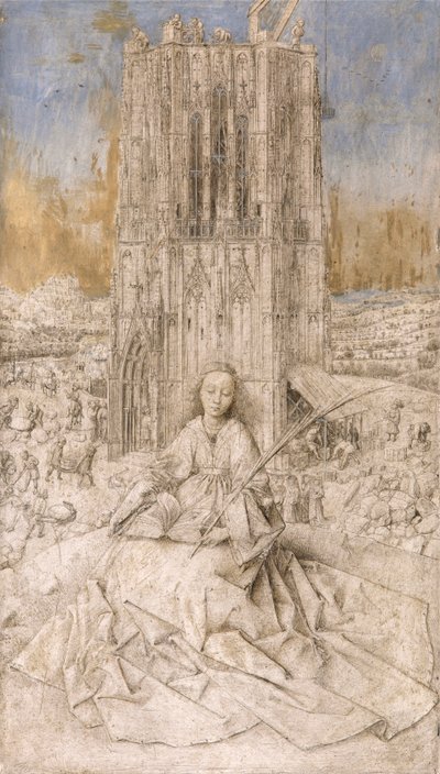 Heilige Barbara von Jan van Eyck