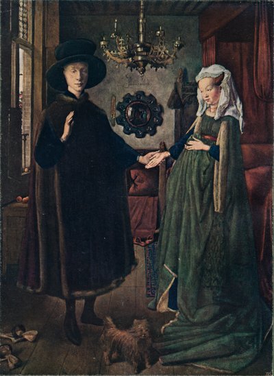 Das Arnolfini-Porträt, 1434, 1904 von Jan van Eyck