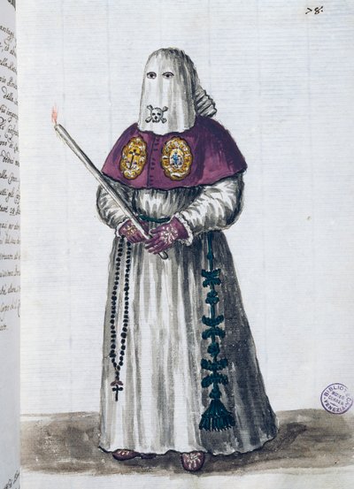 Bruderschaft der Fürbitte des Kreuzes, gegründet am 10. April von Jan van Grevenbroeck