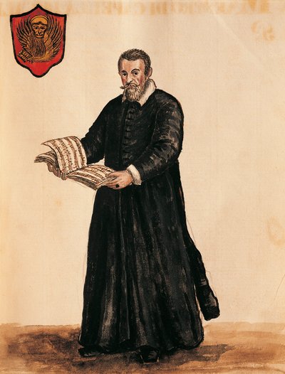 Porträt des italienischen Komponisten Claudio Monteverdi von Jan van Grevenbroeck