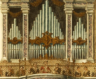 Orgel (Detail) von Jan van Grevenbroeck