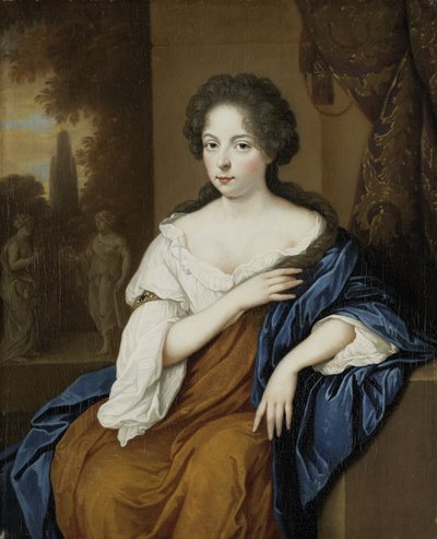 Porträt einer Frau von Jan van Haensbergen