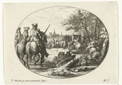 Belagerung einer Stadt von Jan van Huchtenburg