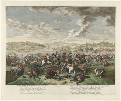Reitergefecht in Norditalien, ca. 1702-1703 von Jan van Huchtenburg