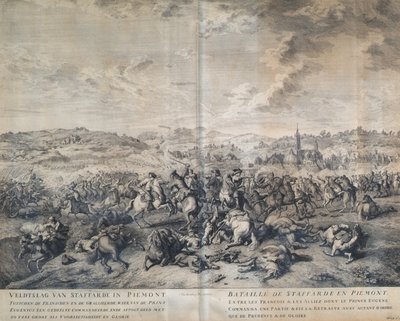 Die Schlacht bei Staffarda am 18. August 1690 von Jan van Huchtenburgh