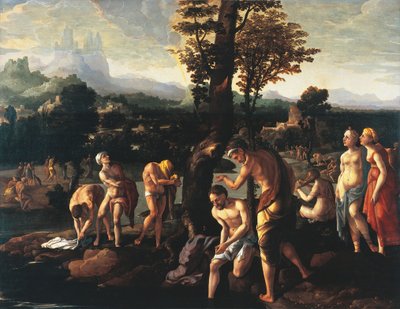 Taufe Christi von Jan van Scorel