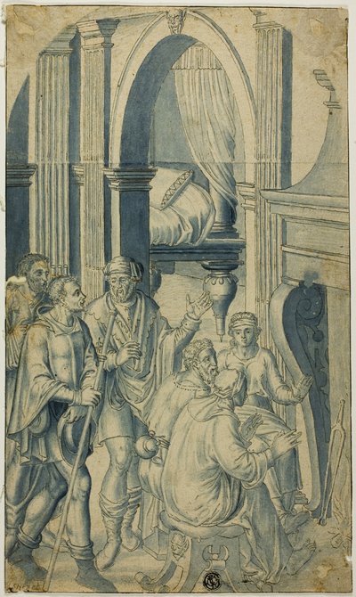 Das Wunder der Hostie von Jan van Scorel