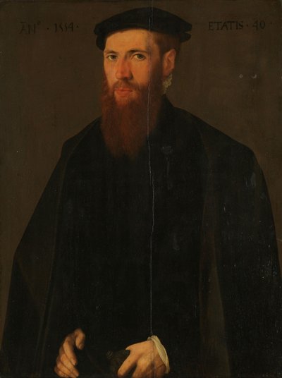 Porträt von Willem van Lokhorst von Jan van Scorel