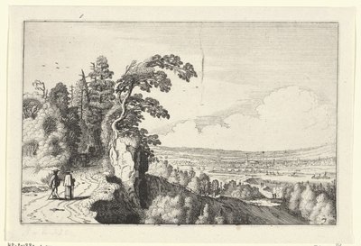 Blick auf ein Tal von Jan van de Velde (II)