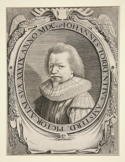 Porträt von Johannes Torrentius von Jan van de Velde II