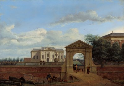 Eine architektonische Fantasie von Jan van der Heyden