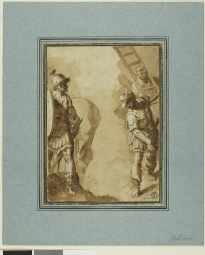 Der Weg nach Golgatha von Jan van der Straet