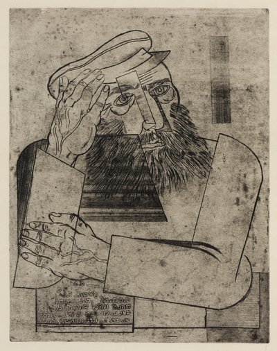 Ein Jude, um 1926 von Jankel Adler