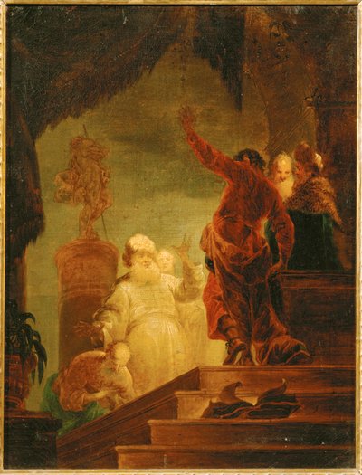 Der heilige Paulus in Athen von Januarius Zick
