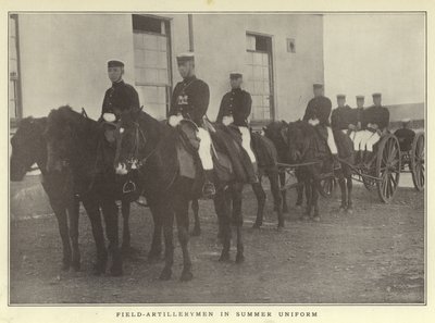 Feldartilleristen in Sommeruniform von Japanese Photographer