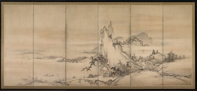 Chinesische Landschaft von Japanese School