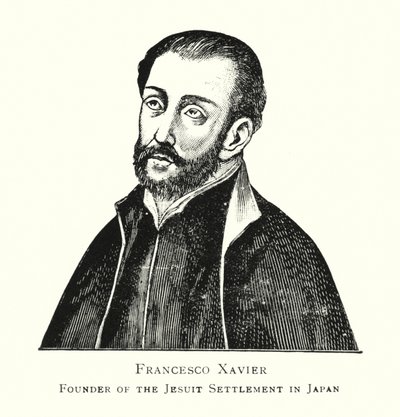 Francesco Xavier, Gründer der Jesuitenmission in Japan von Japanese School