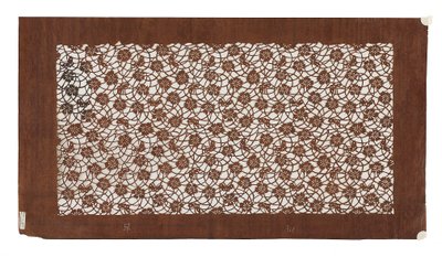 Papier Schablone (katagami), spätes 19. Jahrhundert von Japanese School