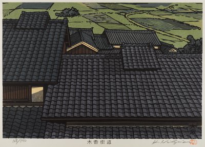 Dach aus der Serie Kisokaido von Japanese School