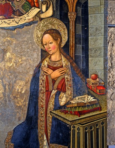 Die Verkündigung, 1457 von Jaume the elder Ferrer