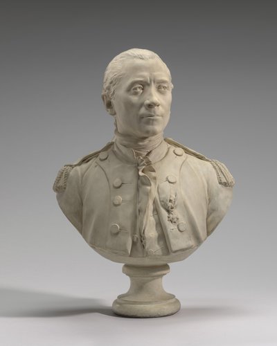 John Paul Jones von Jean-Antoine Houdon