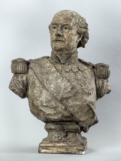 Büste des Admirals Tréhouart von Jean-Baptiste Carpeaux
