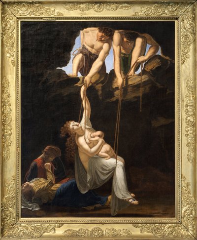 Menschenopfer bei den Galliern von Jean Baptiste Isabey