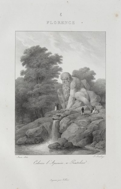 Reise nach Italien im Jahr 1822 von Jean-Baptiste Isabey