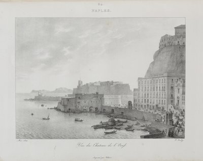 Reise nach Italien im Jahr 1822 von Jean-Baptiste Isabey