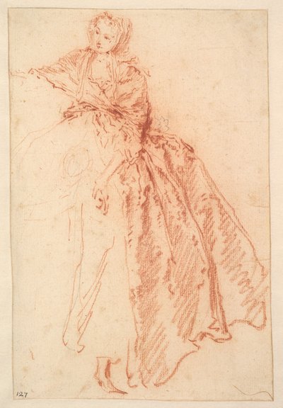 Studie für "M. de Pourceaugnac" von Jean-Baptiste Joseph Pater