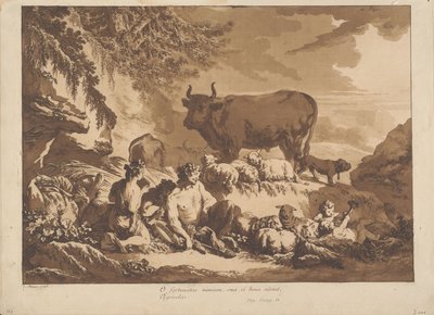 O wie extrem glücklich könnten Bauern sein, wenn sie nur ihre Segnungen zählen würden von Jean-Baptiste Le Prince