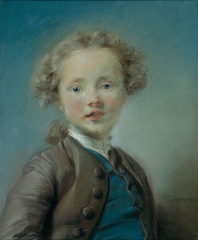 Porträt von Jean-Baptiste Antoine Le Moyne von Jean-Baptiste Perronneau