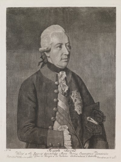 Joseph II., Kaiser von Österreich von Jean-Étienne Liotard