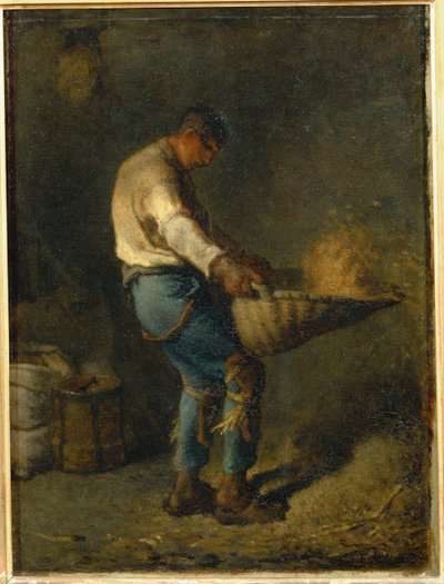 Un Vanneur, Salon von Jean-Francois Millet