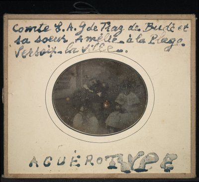 Porträt von zwei Kindern, Comte Ernest Andre Gabriel de Traz de Budé und seine Schwester Amélie von Jean Gabriel Eynard