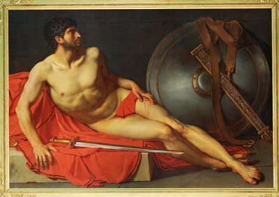 Verwundeter römischer Soldat von Jean Germain Drouais
