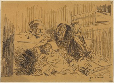 Verteidiger und Angeklagter von Jean-Louis Forain