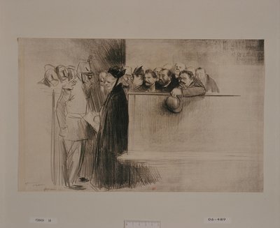 Die Audienz (3. Platte) von Jean-Louis Forain