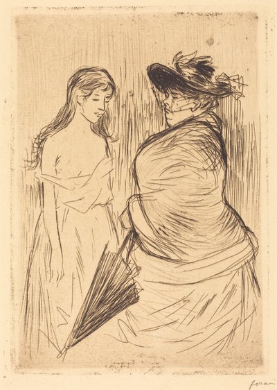 Der Handel mit weißen Sklaven von Jean-Louis Forain