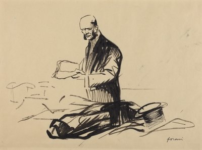 Der Hut von Marschall Foch von Jean-Louis Forain