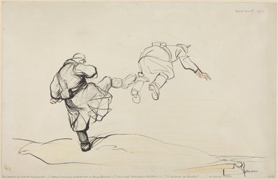Die Einnahme von Fort Douaumont von Jean-Louis Forain