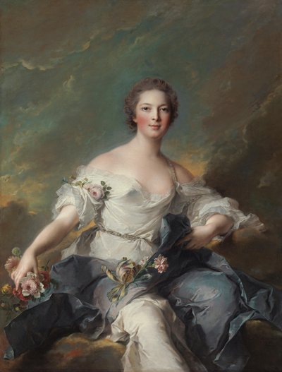 Die Marquise de Baglion als Flora von Jean-Marc Nattier
