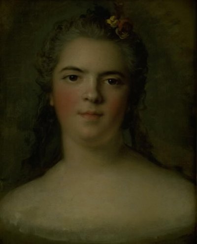 Porträt von Louise-Élisabeth de France, Tochter von Ludwig XV. "Mme Infante" von Jean-Marc Nattier