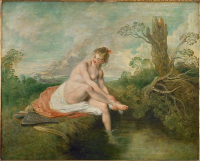 Diana beim Baden von Jean Antoine Watteau